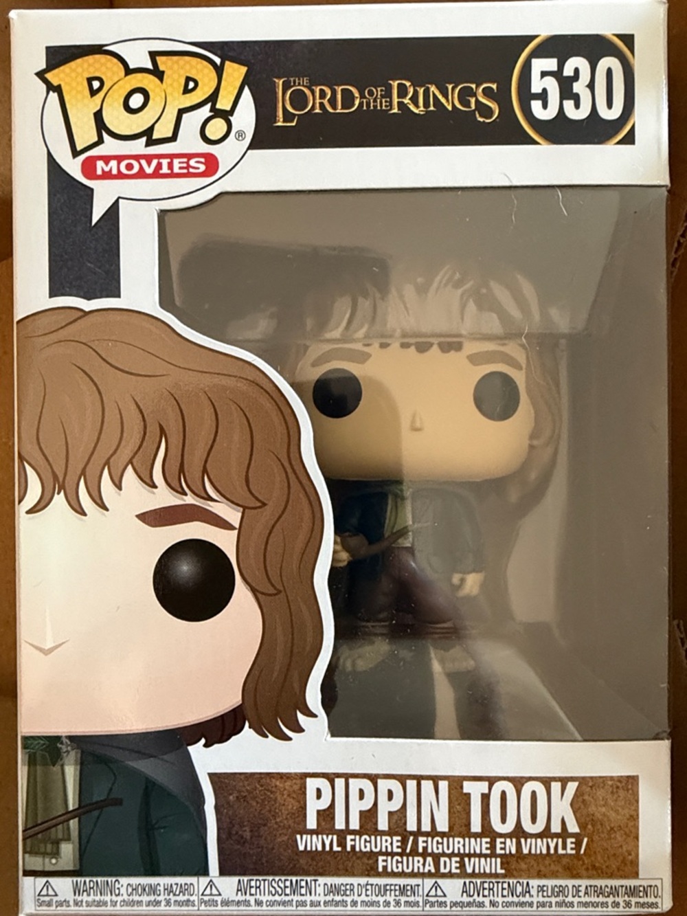 Funko Pop Movies The Lord of the Rings Pippin Took #530